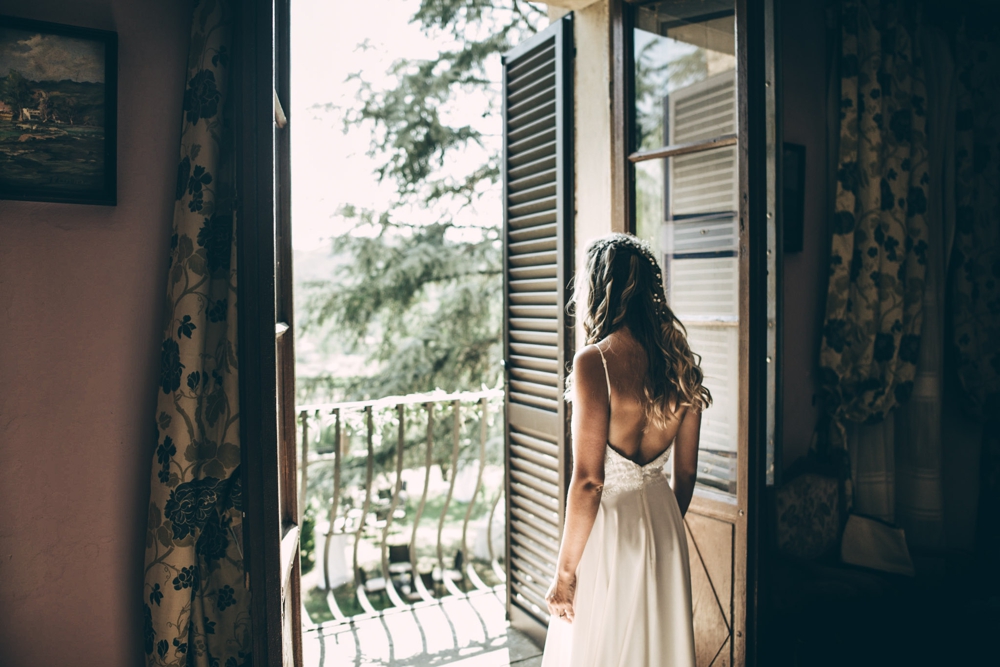 wedding photographs in tuscany