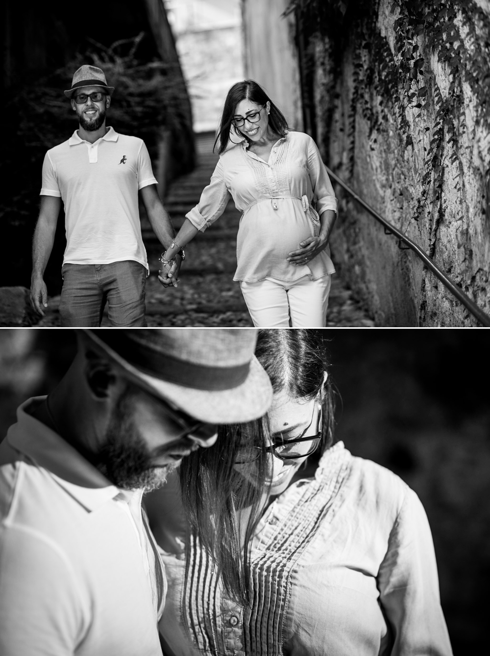 maternity couple engagement photo shooting
