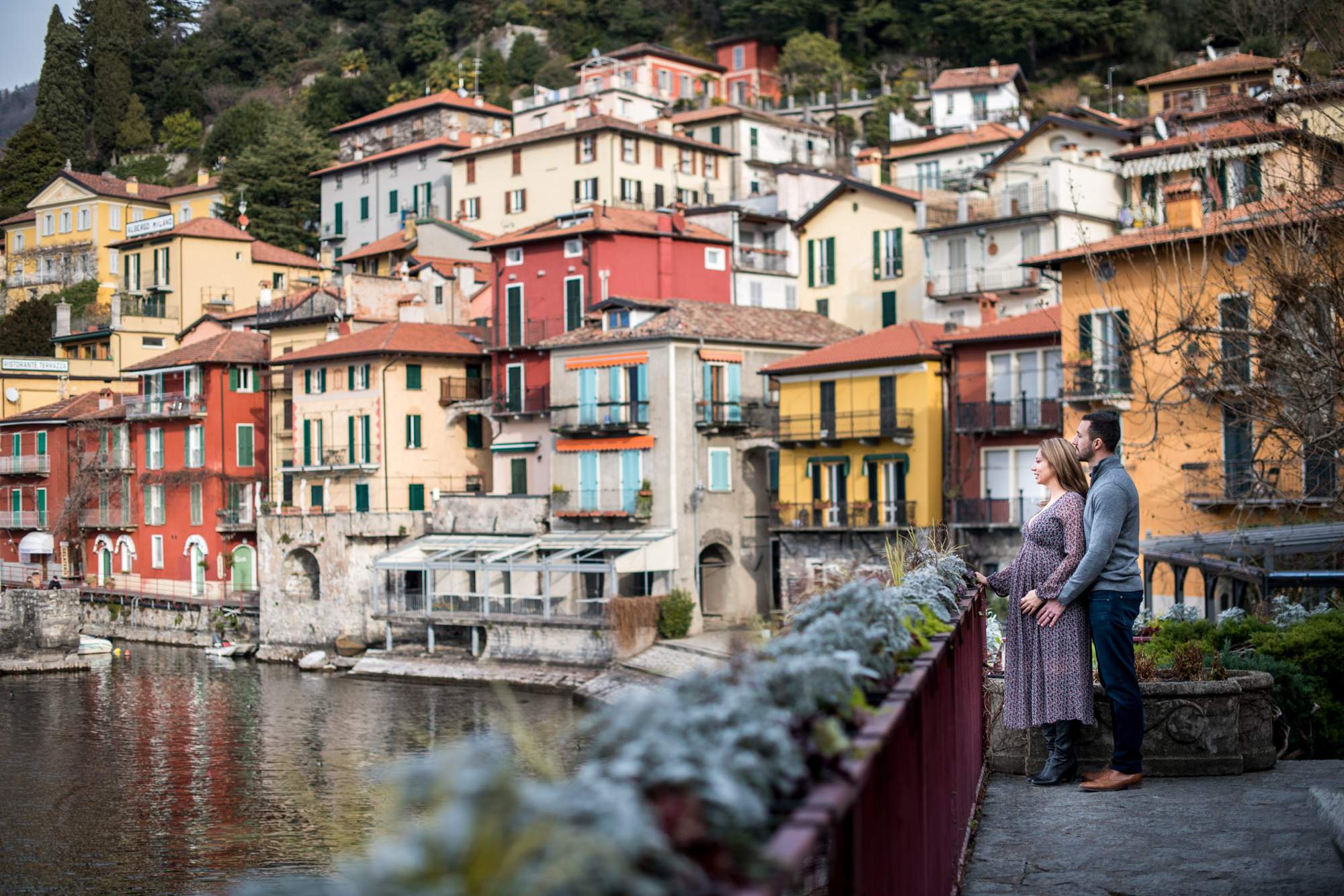 babymoon shooting lake como