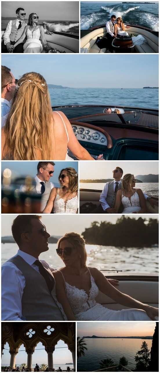 Wedding in isola del garda lake