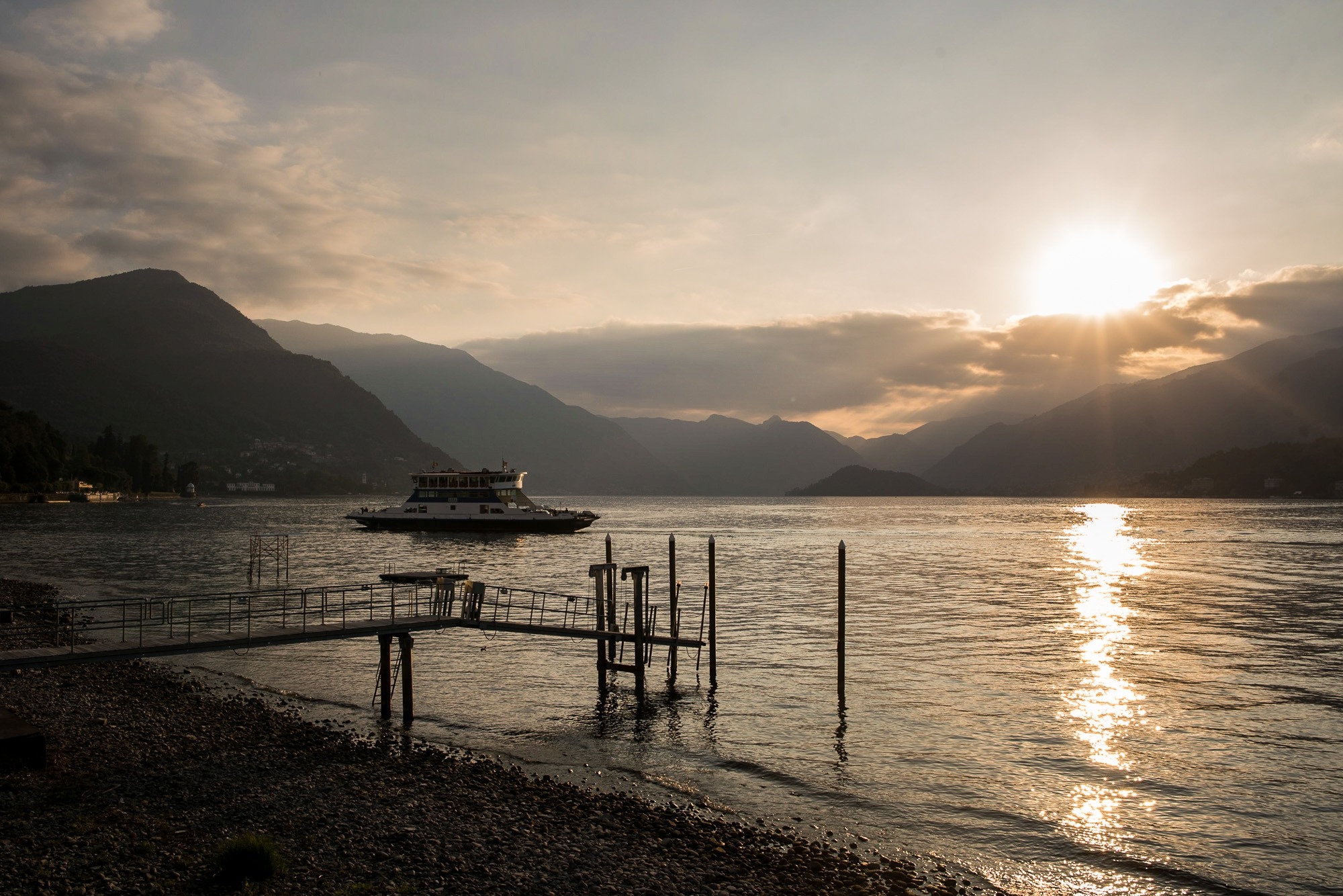 annyversary in bellagio lake como