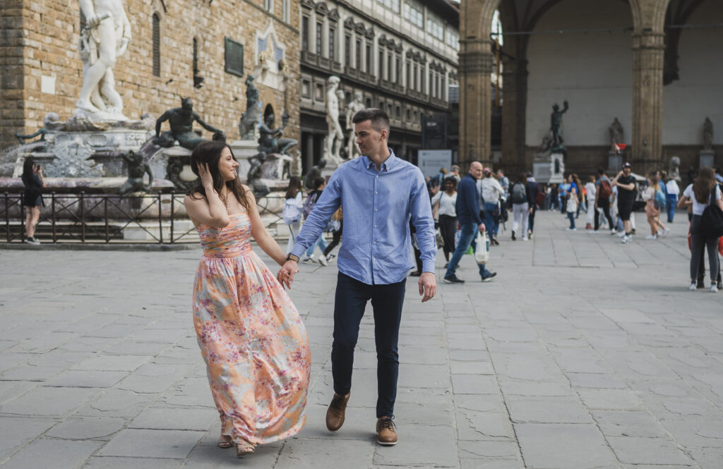 Engagement in Florence