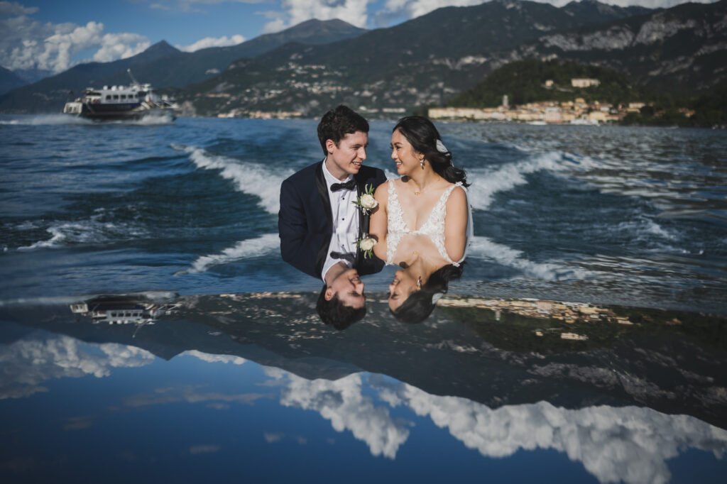 elopement photographer in lake como